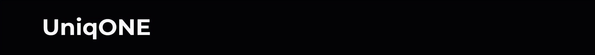 UniqONE™ banner