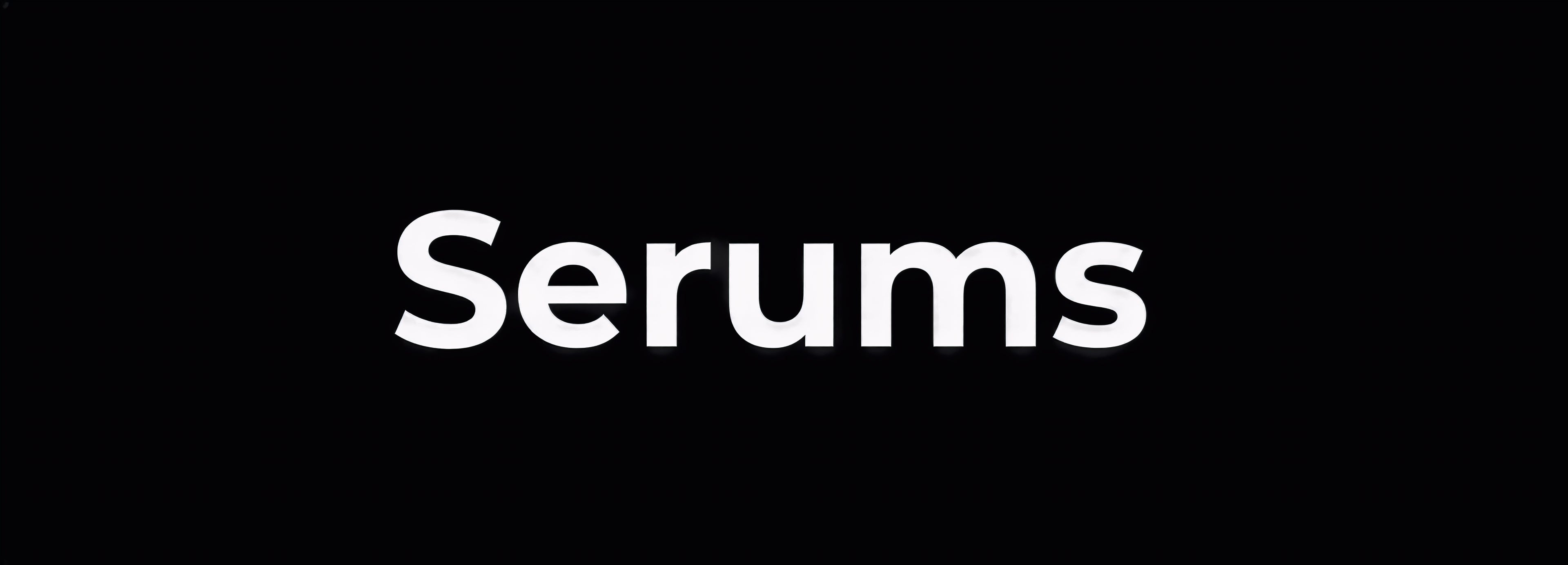 Serums banner