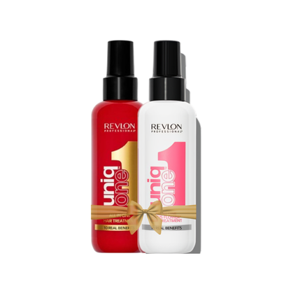 UniqONE™ Leave-In Treatment Duo Bundle - 150ml - "All in One" 10 Benefits Hair Serum - Classic Fragrance